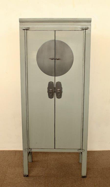 Grey 2 Door Cabinet